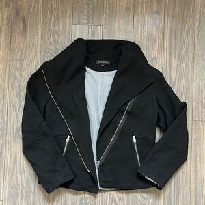 Gibsonlook Knit Moto Blazer